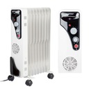 SILVERCREST ELEKTRICKÝ RADIÁTOR 2400W 9 REBR