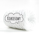 Plochý polyesterový šnúr 5 mm pimotka - kokos