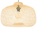 Bambusové závesné svietidlo BOHO Bali, veľké 50cm TH03