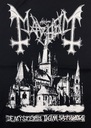 Veľká náplasť MAYHEM - EKRAN De Mysteriis Dom