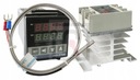 REGULÁTOR TEPLOTY REX-C100V SSR SENZOR 25A RADIÁTOR