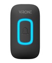 Bezdrôtové tlačidlo Virone pre batériu PELA Doorbell Black
