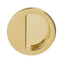 Zlatá okrúhla kľučka na posuvné dvere