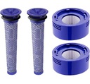 2X FILTRAČNÁ SADA PRE DYSON V7 V8 V8+ absolútna alergia na zvieraciu motorku