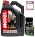 MOTUL 7100 4T 20W50 4L olej + HIFLO OLEJOVÝ FILTER
