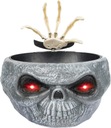 cukrová lebka na halloween