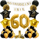 60 NARODENINOVÝ BALÓN 60 BALÓN S MENOM