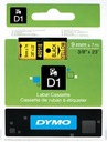 DYMO páska D1 9mm 7m žltá čierna tlač 40918