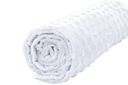Minky Fleece Materiál na prikrývky Snehovo biela