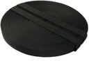 Páska 2 cm čierna Kaletnicza Parciana 20 mm - 50 metrov