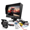 Monitor 7 palcov 12/24 V Bus Truck Iné + kamera + kábel