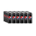 Pepsi MAX sýtený nápoj v plechovke bez cukru 24x330ml