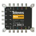 Multiprepínač TELEVES 5/4 Nevoswitch Quattro 714501