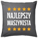 Vankúš NAJLEPŠÍ VODIČ 50x50 darček