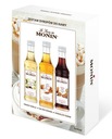 Monin kávová súprava 3x50ml - KÁVOVÝ SIRUP