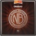 Struny pre akustickú gitaru D'ADDARIO NB1047 10-47