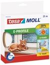 Tesa PROFIL E gumové tesnenie 9mm x 25m biele