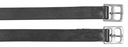 Kožené búdy, čierne, 130 cm Covalliero