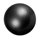 Čierna gymnastická lopta 55 cm