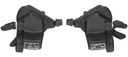 MICROSHIFT 9-rýchlostné radenie 3x9 Thumb Tap, kompatibilné s Shimano, indikátor