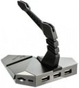 Varr Mouse Bungee Hub 3xUsb 2.0 + čítačka microSD