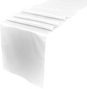 Hladký satén Biela stuha Svadobné prijímanie 36cm x 9m
