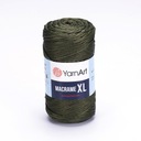Yarnart makrame xl 3mm 164 / khaki reťazec