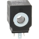 Solenoidová cievka 24 V 22 W fi 13 mm 36x39x42 mm