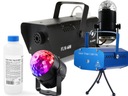 Párty Set Laser Ball LED Smoke Machine FLM600