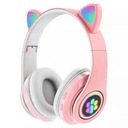 Bezdrôtové slúchadlá Cat Ears On-Ear, ružové