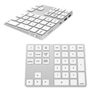 BLUETOOTH NUMERICKÁ KLÁVESNICA 2x USB MEMBRÁN