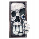 Figúrky Monster Bookend Socha lebky diabla