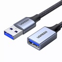 Ugreen US115 USB-A (samec) / USB-A (samica) 5Gb/s kábel 5m - čierny