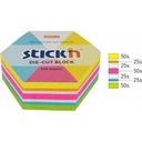 Stick'n notes 61x70mm šesťuholník 5 listov