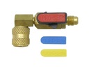 Uhlový guľový ventil pre servisné hadice 1/4 CPS