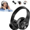 Bluetooth slúchadlá s mikrofónom, 120 hodín prehrávania, silné basy