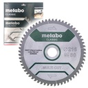 Univerzálny kotúč 216mm Z60 Metabo 628066000 negatívny zub Multi Cut otvor 30