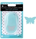 DPRACT Paper and pena dekoratívny punč 3,8 cm Butterfly JCDP-115-007
