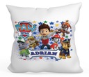 VANKÚŠ PAW PATROL 40x40 DARČEK + AKÉKOĽVEK MENO
