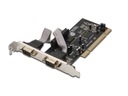 RS232 PCI rozširujúca karta/ovládač, 2xDB9, Low Profile, Čipset: MCS9865