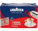 Lavazza Crema E Gusto Classico 6X250g mletá káva
