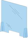 Kryt z plexiskla, VEĽKÉ ochranné sklo, 70x65cm