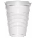 JEDNORÁZOVÝ PLASTOVÝ POHÁR 100ks BIELY 200 ML