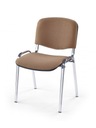 ISO stolička chróm/C4 béžová