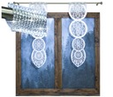 DEKOROVÝ PANEL JACQUARD PREIEROVANÝ s GLAMOUR ZIRCONIA