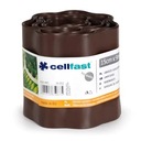 Hnedá záhradná obruba 15cm x 9m Cellfast