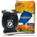 Orange Yerba Mate set TARAGUI terere