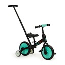 Balančný bicykel s pedálmi, tréningové postranné kolieska 3v1 ECOTOYS