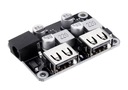 767 Napájací zdroj dvojitá USB nabíjačka QC2 QC3 24W