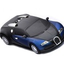 Licencia auta Bugatti Veyron RC 1:24 modrá